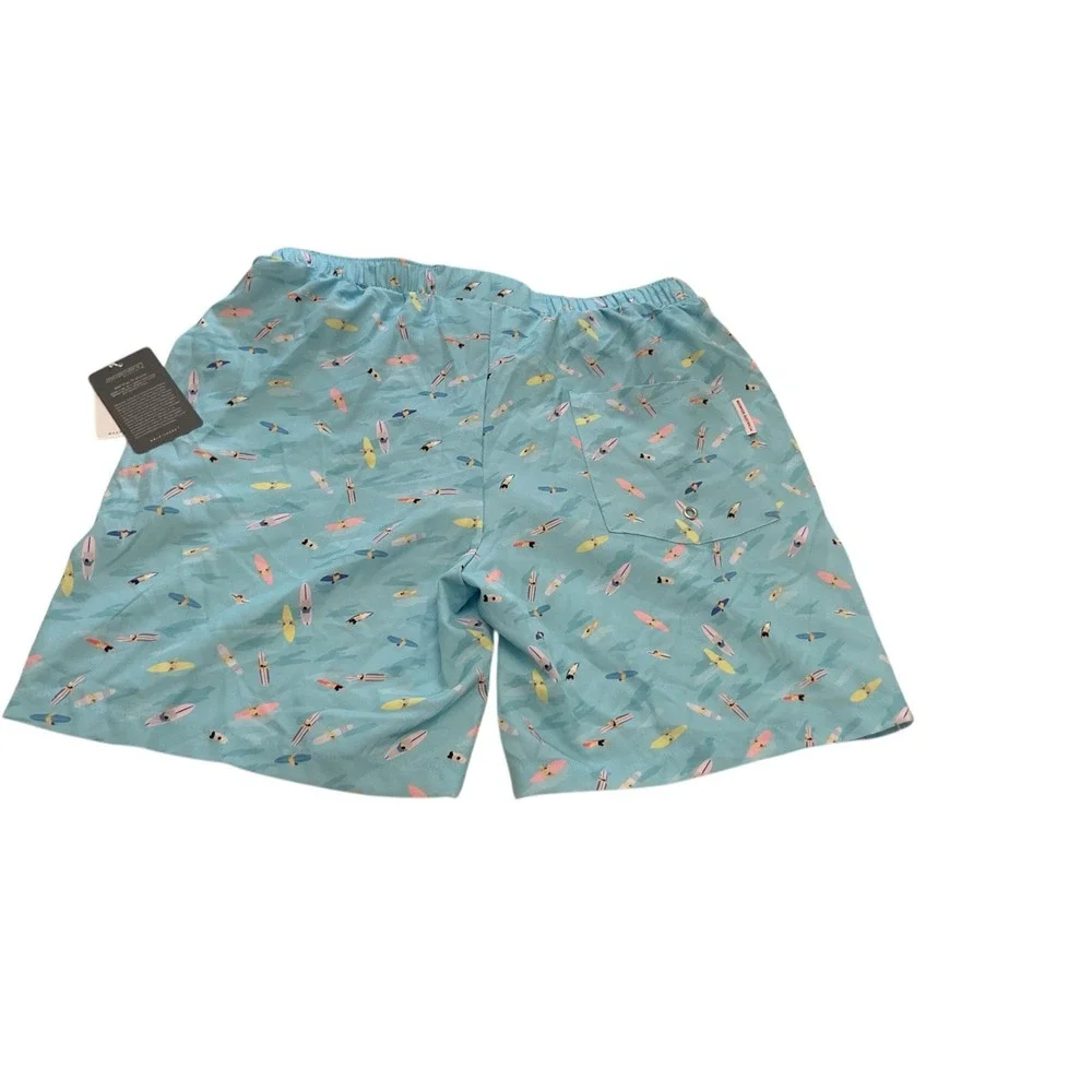 New‎ W/Tags Mossmann Austrailia Surfing All Over Print Swim Trunks Men's L